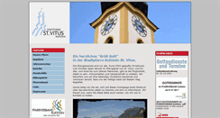 Desktop Screenshot of kufstein-stvitus.at